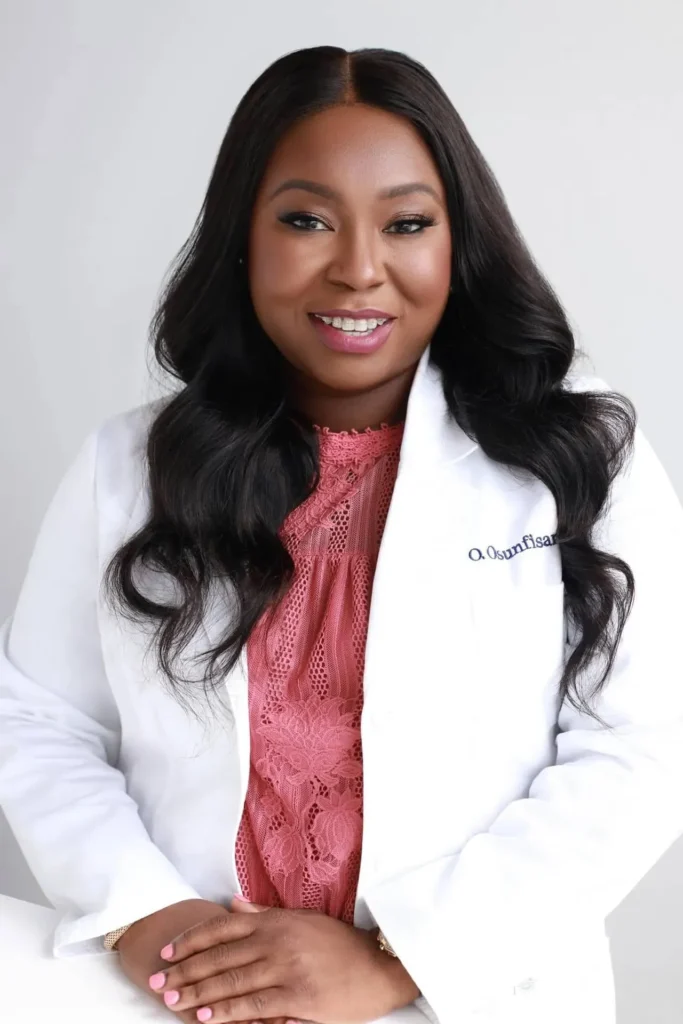 Dr. Ajiboye smiling